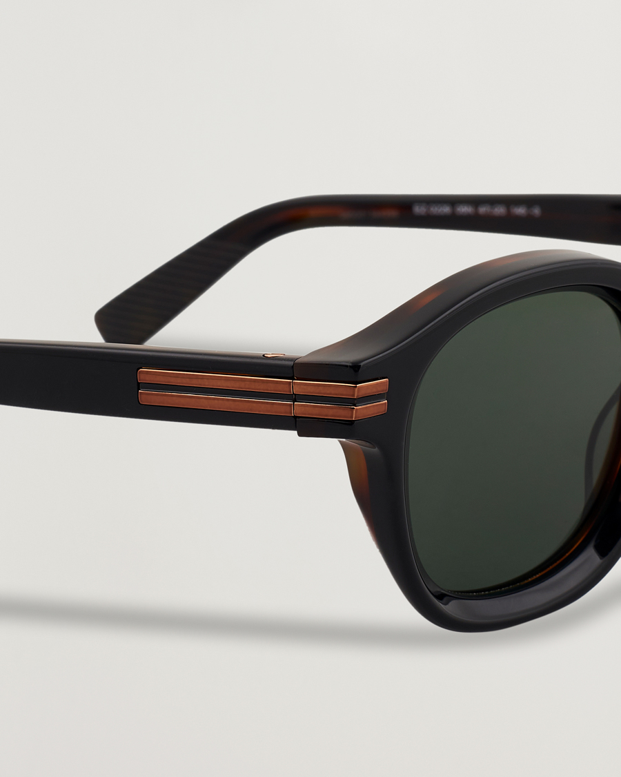 Herr | Solglasögon | Zegna | EZ0229 Sunglasses Black/Green