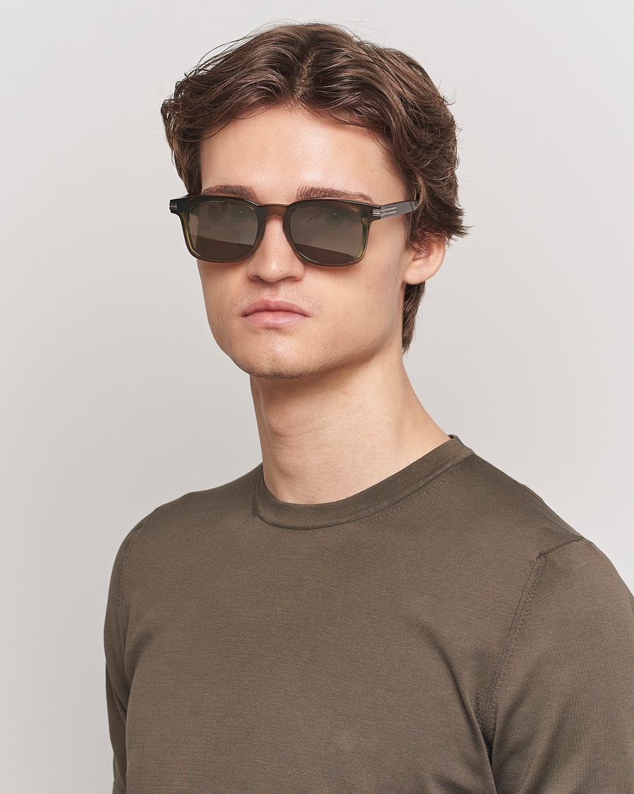 Herr | Italian Department | Zegna | EZ0230 Sunglasses Dark Green/Roviex