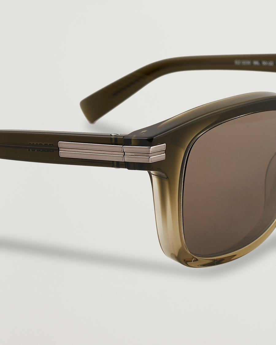 Herr | Solglasögon | Zegna | EZ0230 Sunglasses Dark Green/Roviex