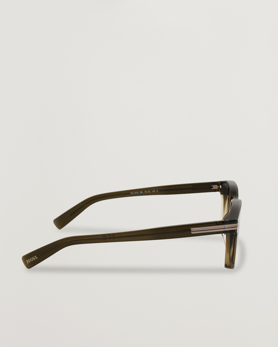 Herr | Solglasögon | Zegna | EZ0230 Sunglasses Dark Green/Roviex