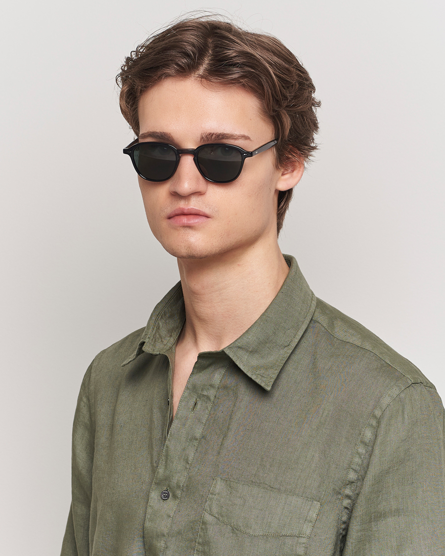 Herr | Lifestyle | Garrett Leight | Gilbert 46 Sunglasses Black