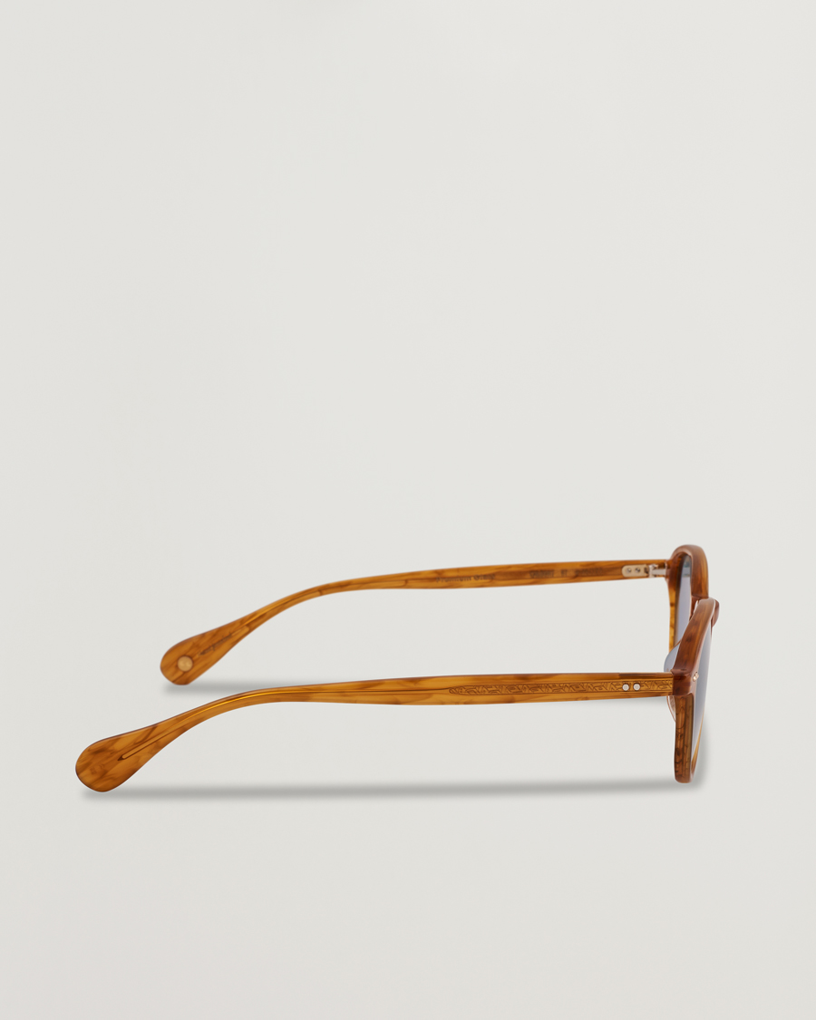 Herr | Solglasögon | Garrett Leight | Gilbert 46 Sunglasses Light Brown