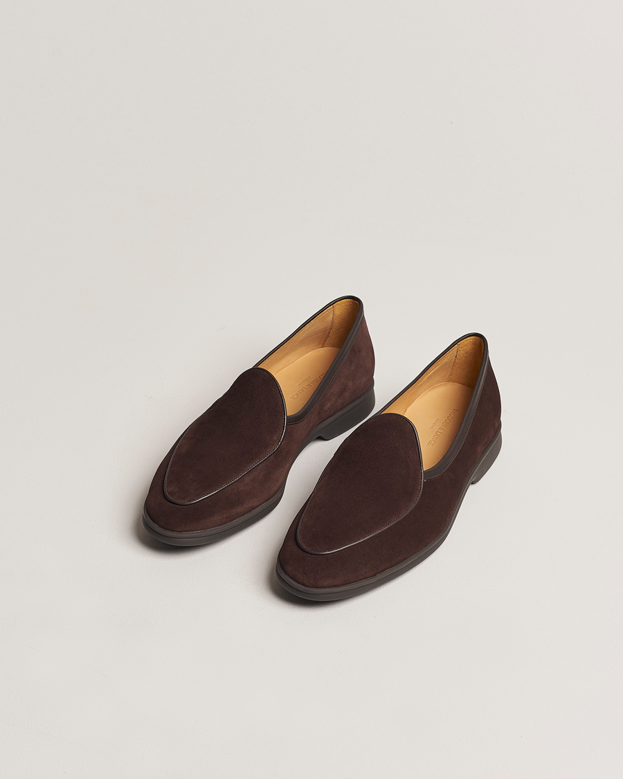 Herr | Kostymskor | Baudoin & Lange | Stride Loafers Dark Brown