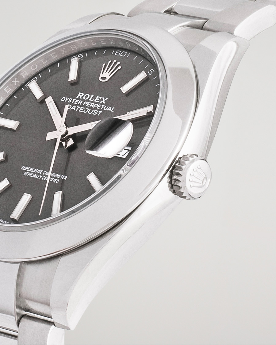 Herr | Rolex Pre-Owned Datejust 41 126300 Silver | Rolex Pre-Owned | Datejust 41 126300 Silver