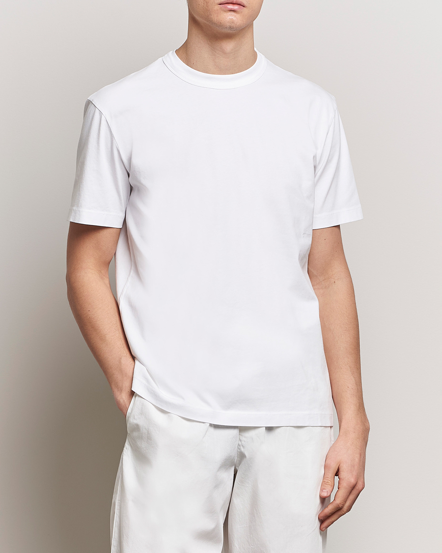 Herr | Vita t-shirts | Tekla | Organic Cotton Sleeping T-Shirt White