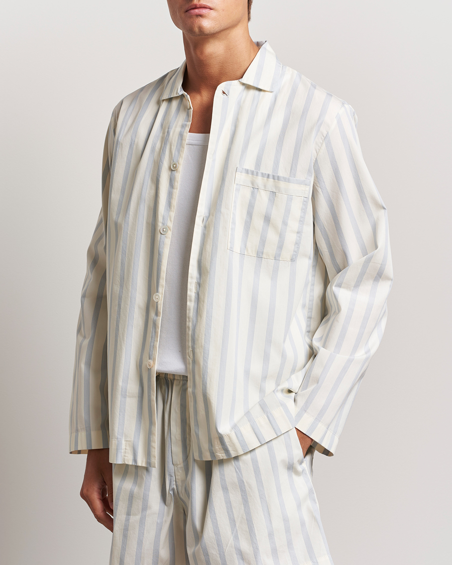 Herr | Pyjamas & Morgonrockar | Tekla | Poplin Pyjama Shirt Needle Stripes