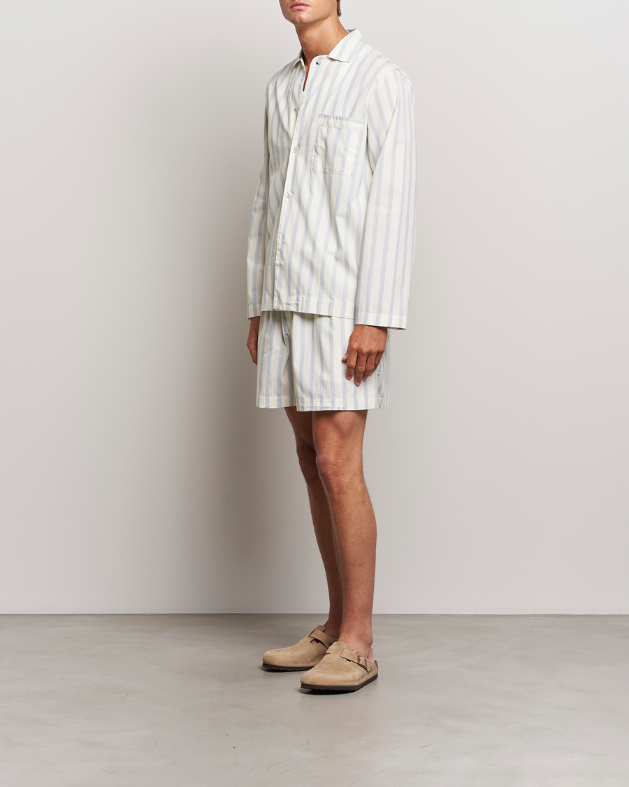 Herr | Pyjamas & Morgonrockar | Tekla | Poplin Pyjama Shorts Needle Stripes