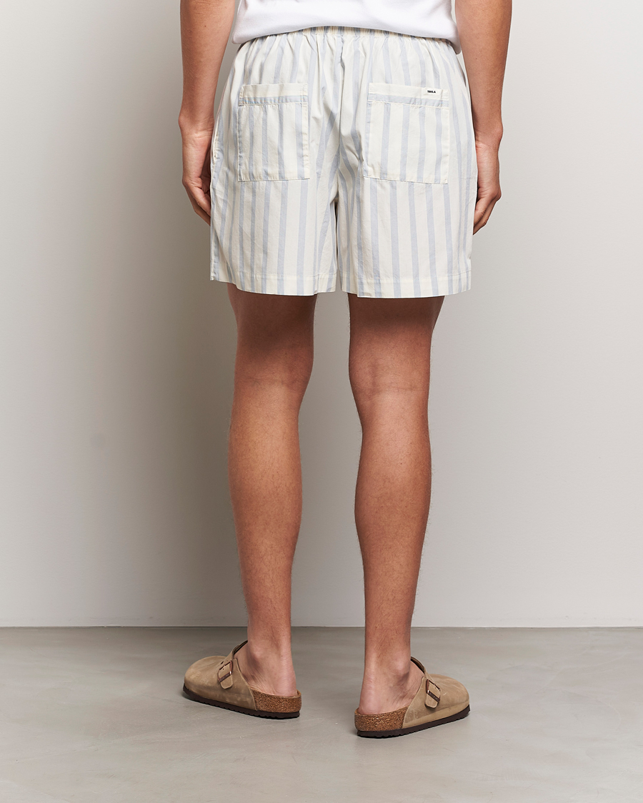 Herr | Pyjamas & Morgonrockar | Tekla | Poplin Pyjama Shorts Needle Stripes