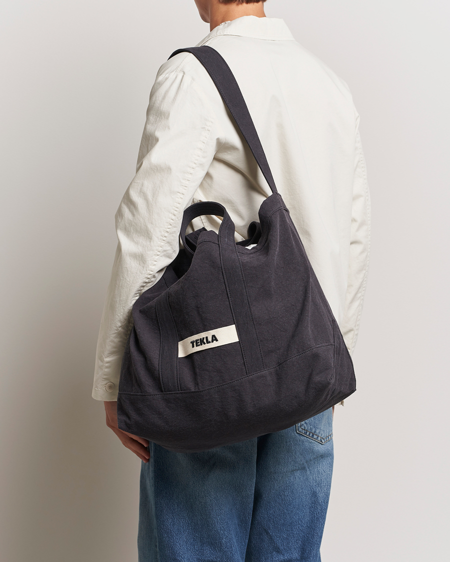 Herr | Tekla Beach Bag Black | Tekla | Beach Bag Black
