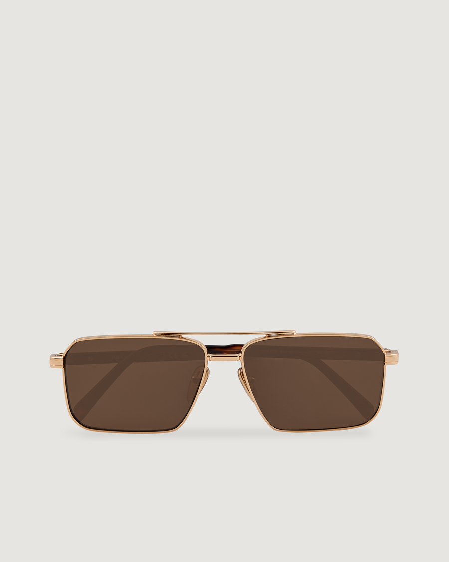 Herr | Solglasögon | Prada Eyewear | Prada 0PR A57S Metal Sunglasses Gold