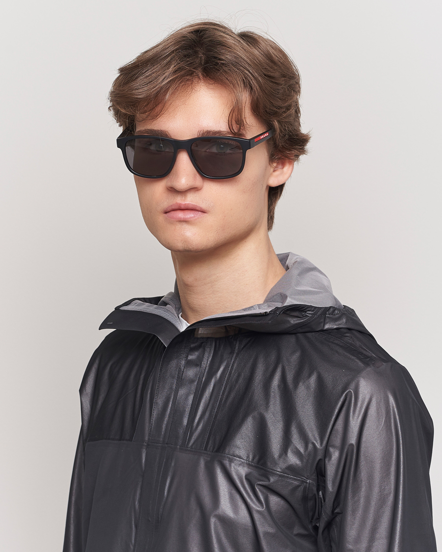 Herr | Prada | Prada Linea Rossa | 0PS 06YS Polarized Sunglasses Black