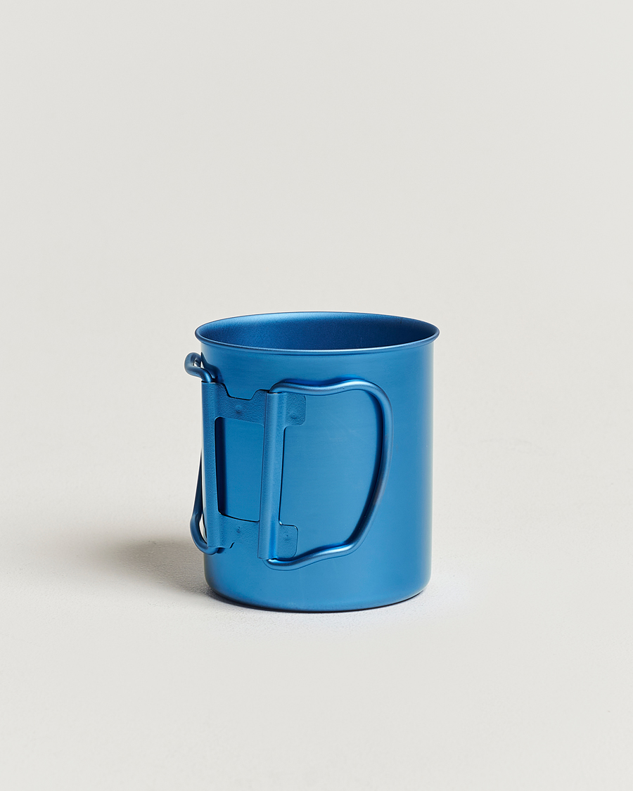 Herr | Outdoor living | Snow Peak | Single Wall Mug 450 Blue Titanium