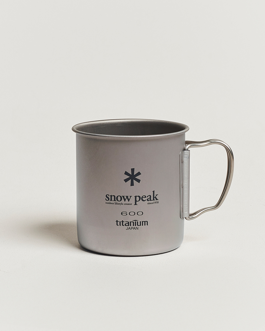 Herr | Outdoor living | Snow Peak | Single Wall Mug 600 Titanium