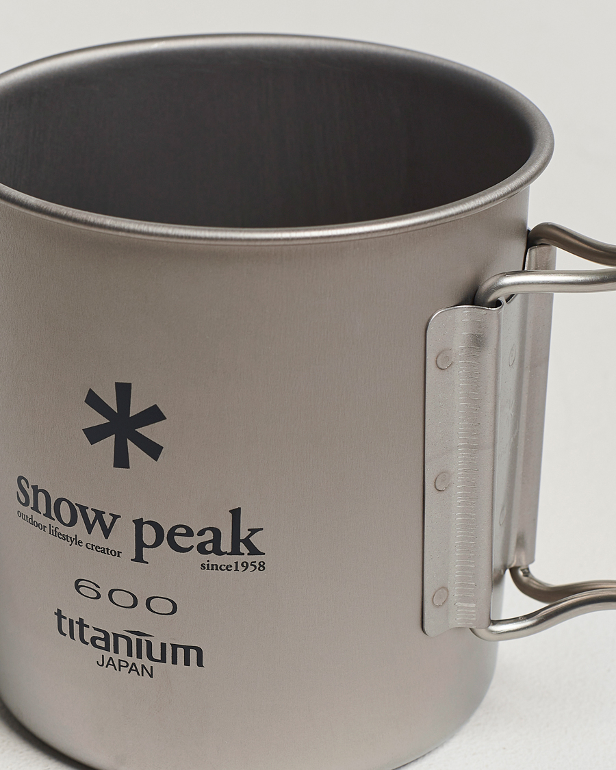 Herre | Outdoor living | Snow Peak | Single Wall Mug 600 Titanium