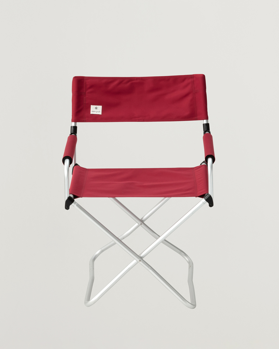 Herr | Outdoor living | Snow Peak | Folding Chair Red