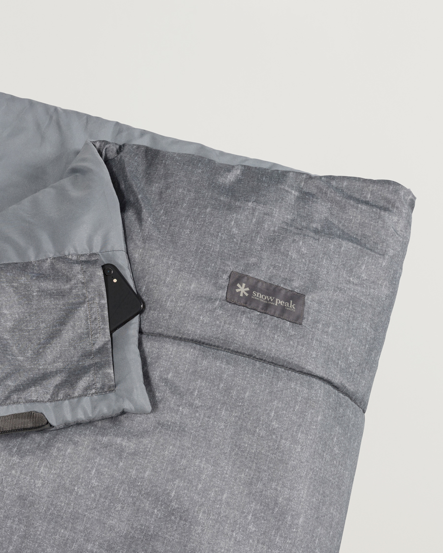 Herr | Outdoor living | Snow Peak | Entry Sleeping Bag Grey