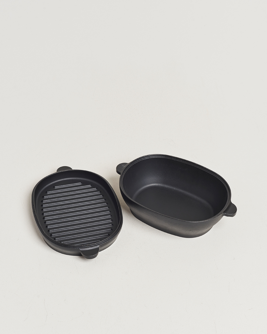 Herr | Avdelningar | Snow Peak | Micro Oval Cast Iron Oven 