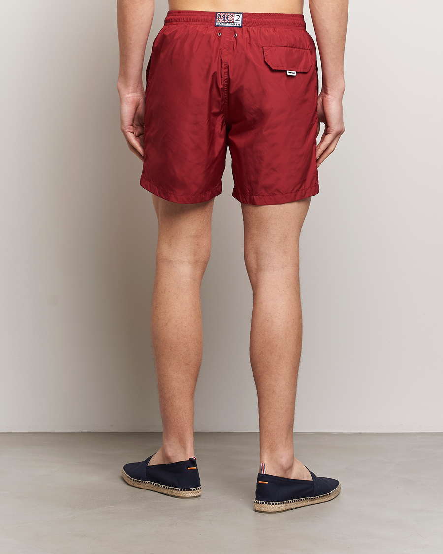 Herr | Badbyxor | MC2 Saint Barth | Pantone Swim Shorts 45 Bordeaux