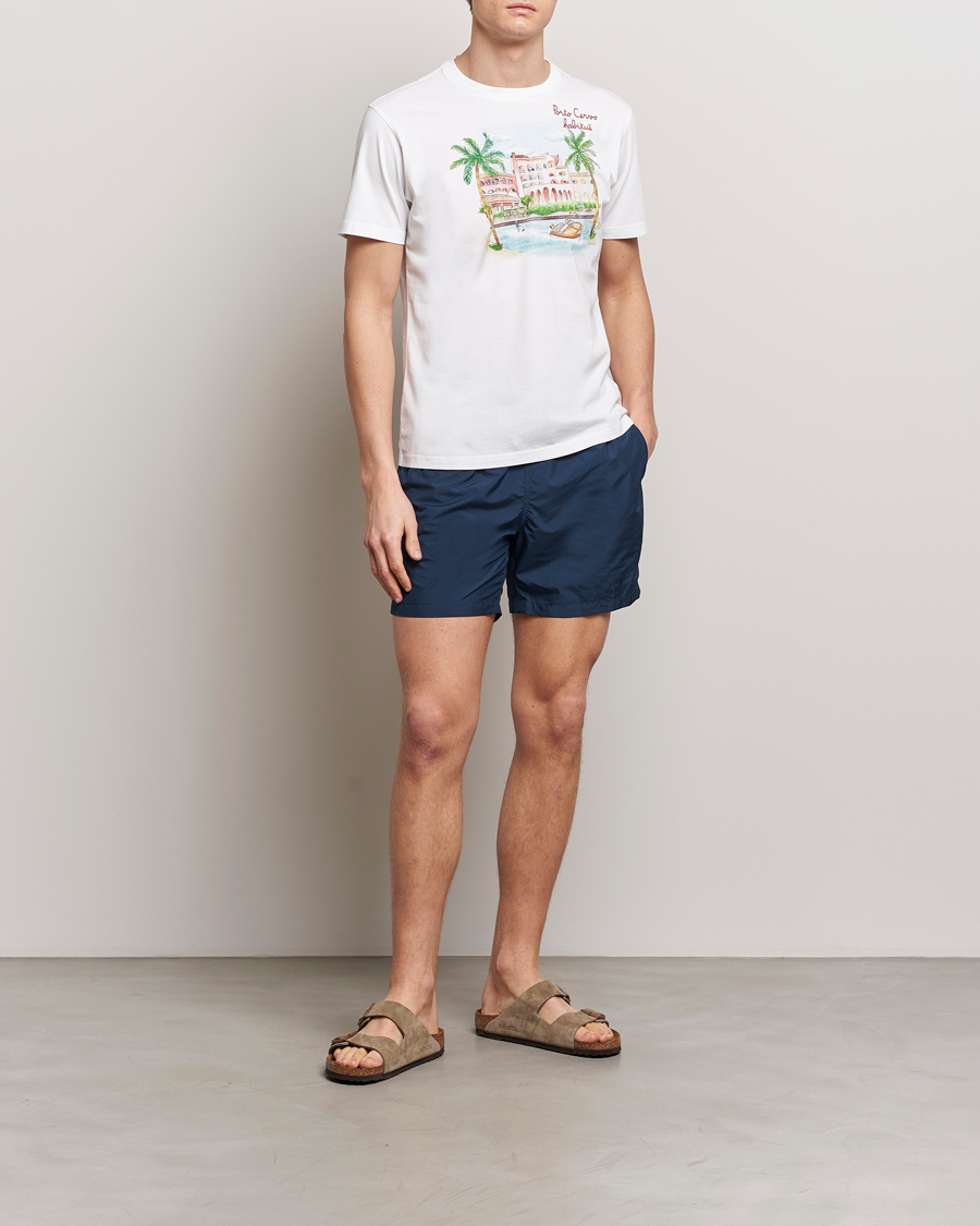 Herr | Badbyxor | MC2 Saint Barth | Pantone Swim Shorts 61 Navy