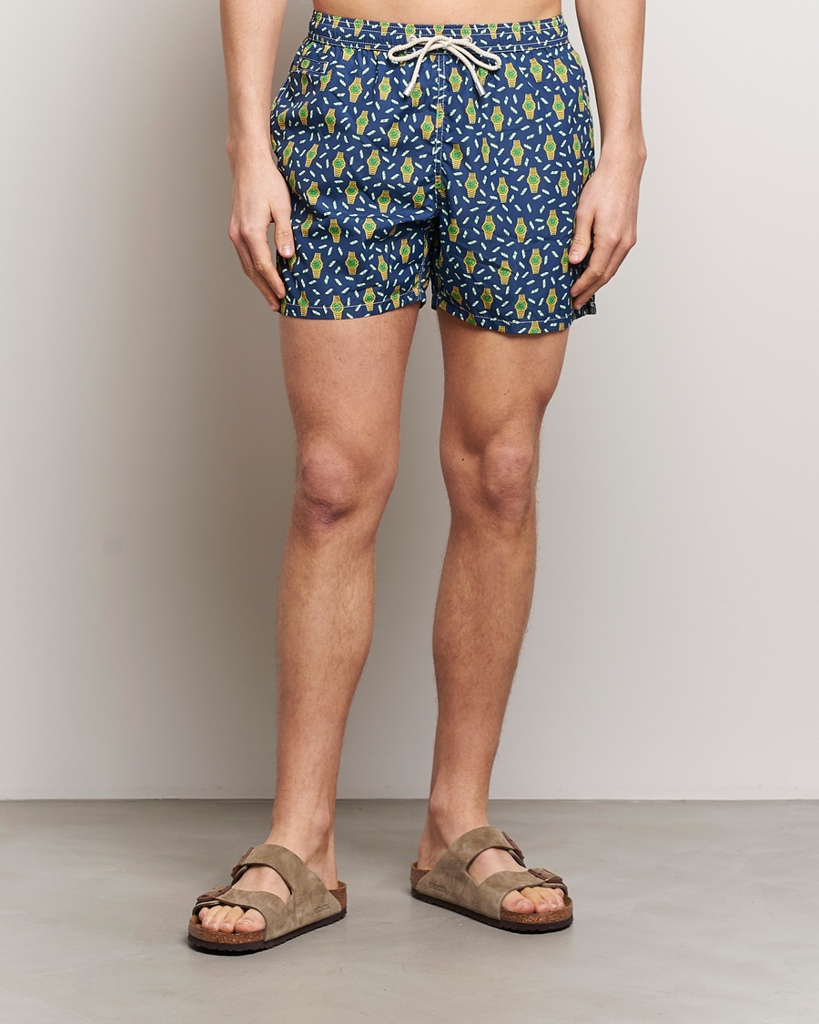 Herre | Nye varemerker | MC2 Saint Barth | Printed Swim Shorts Hour Money