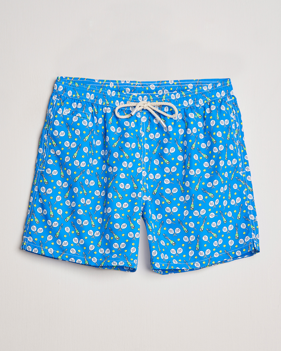 Herr | Badbyxor | MC2 Saint Barth | Printed Swim Shorts Padel Winner
