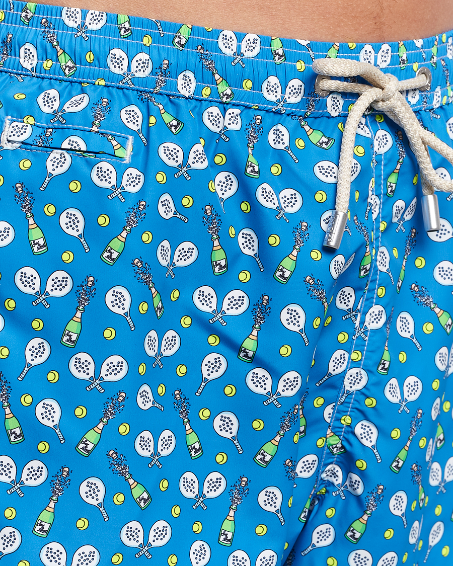 Herr | Badbyxor | MC2 Saint Barth | Printed Swim Shorts Padel Winner