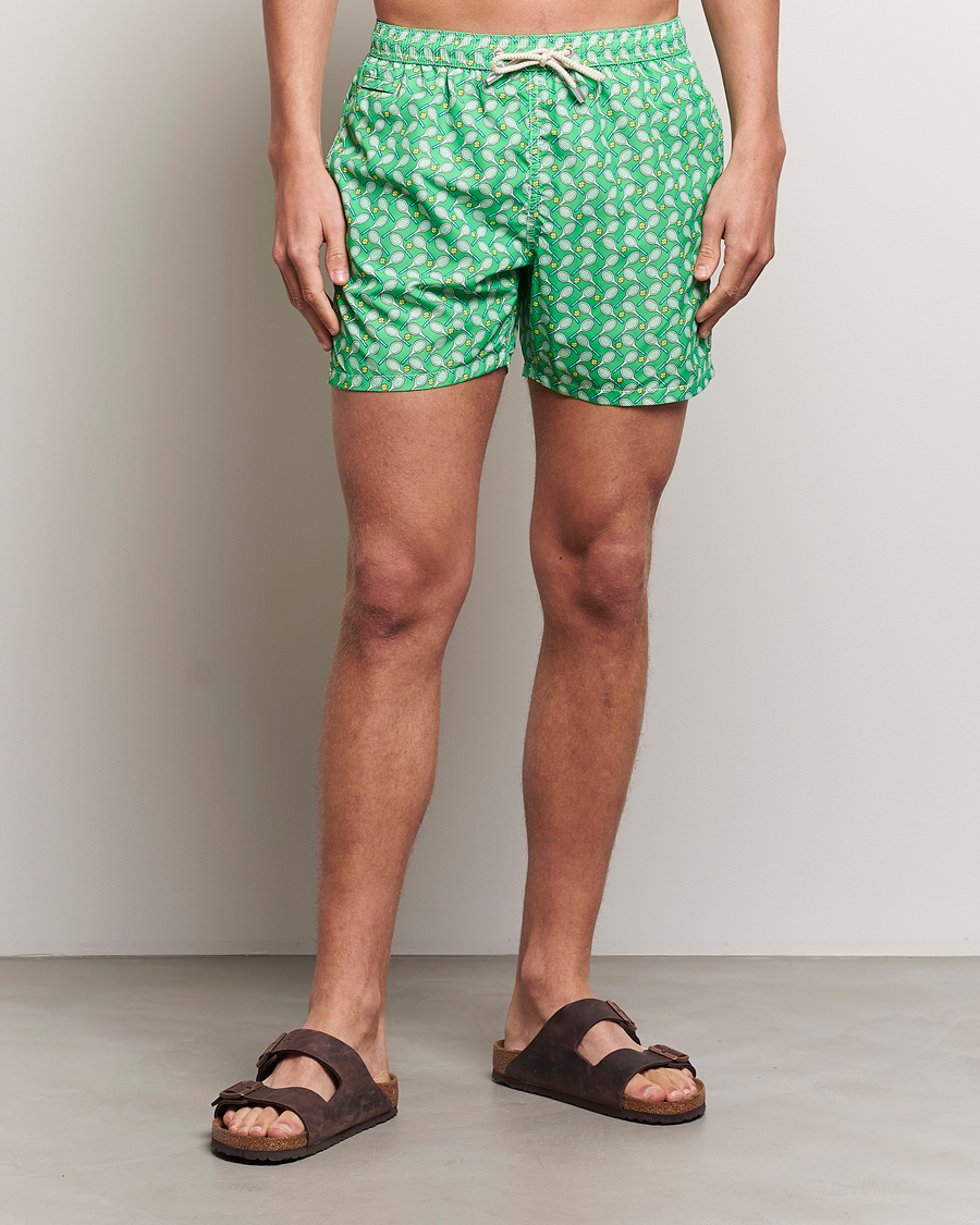 Herr | Nya varumärken | MC2 Saint Barth | Printed Swim Shorts Tennis Cross