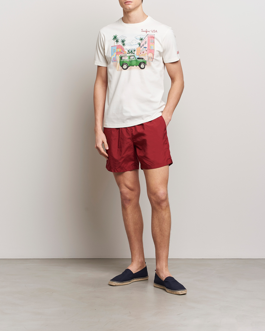 Herr | T-Shirts | MC2 Saint Barth | Printed Cotton T-Shirt Surfing USA