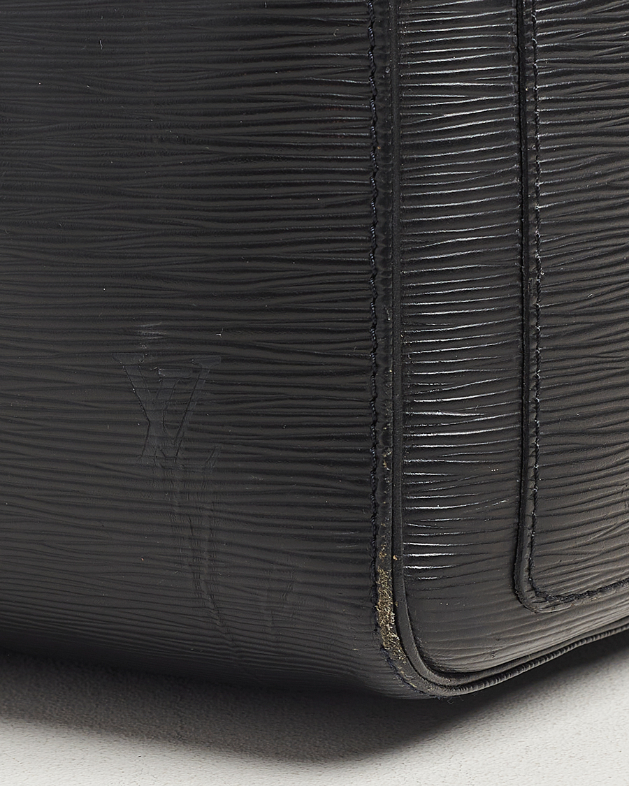 Herr | Louis Vuitton Pre-Owned Keepall 45 EPI Leather Bag Black | Louis Vuitton Pre-Owned | Keepall 45 EPI Leather Bag Black