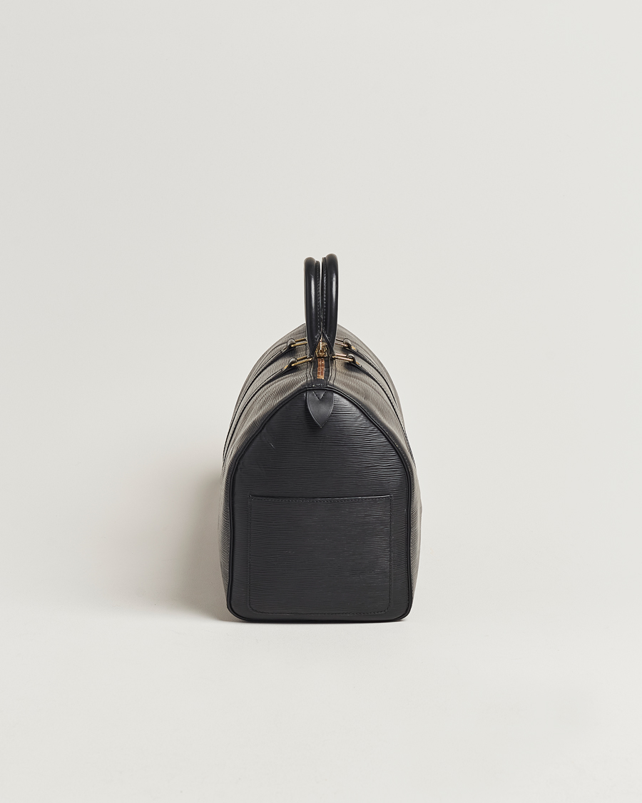 Herr | Louis Vuitton Pre-Owned Keepall 45 EPI Leather Bag Black | Louis Vuitton Pre-Owned | Keepall 45 EPI Leather Bag Black