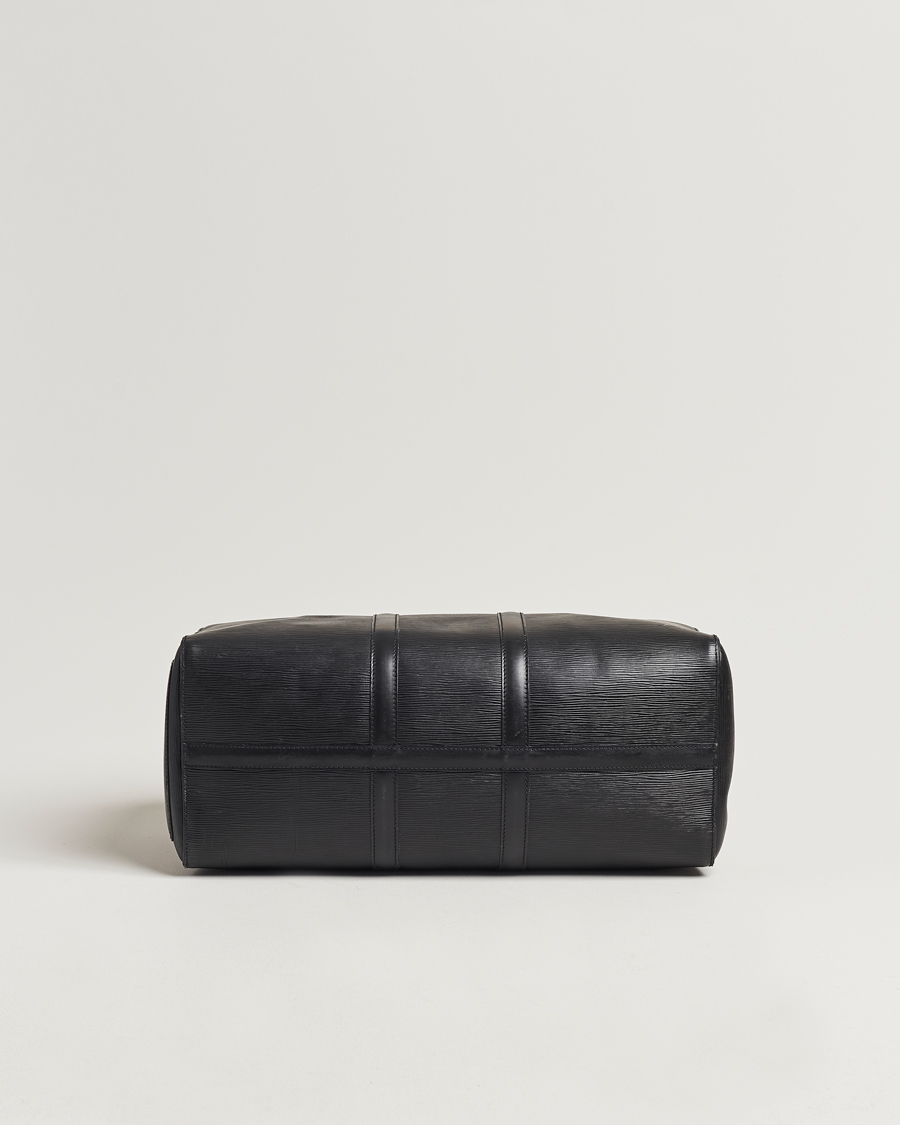 Herr | Louis Vuitton Pre-Owned Keepall 45 EPI Leather Bag Black | Louis Vuitton Pre-Owned | Keepall 45 EPI Leather Bag Black