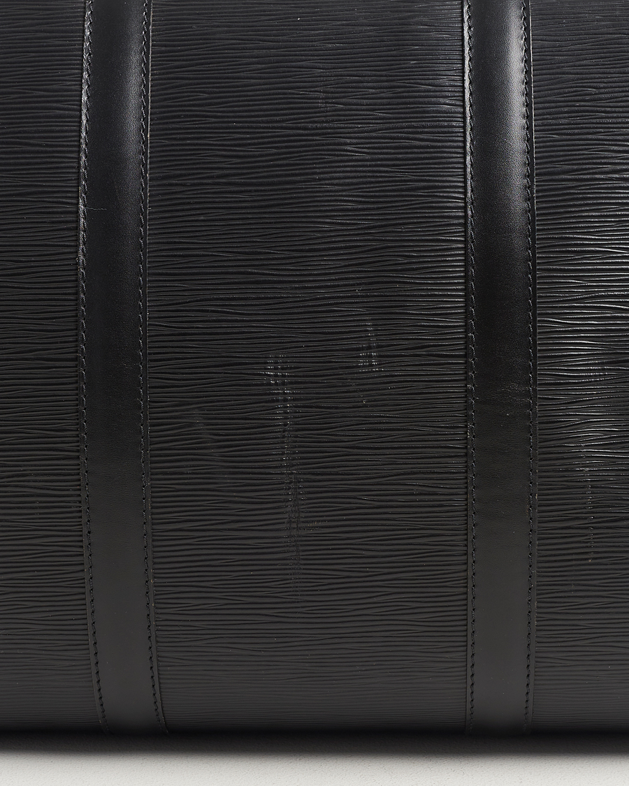 Herr | Louis Vuitton Pre-Owned Keepall 50 EPI Leather Bag Black | Louis Vuitton Pre-Owned | Keepall 50 EPI Leather Bag Black