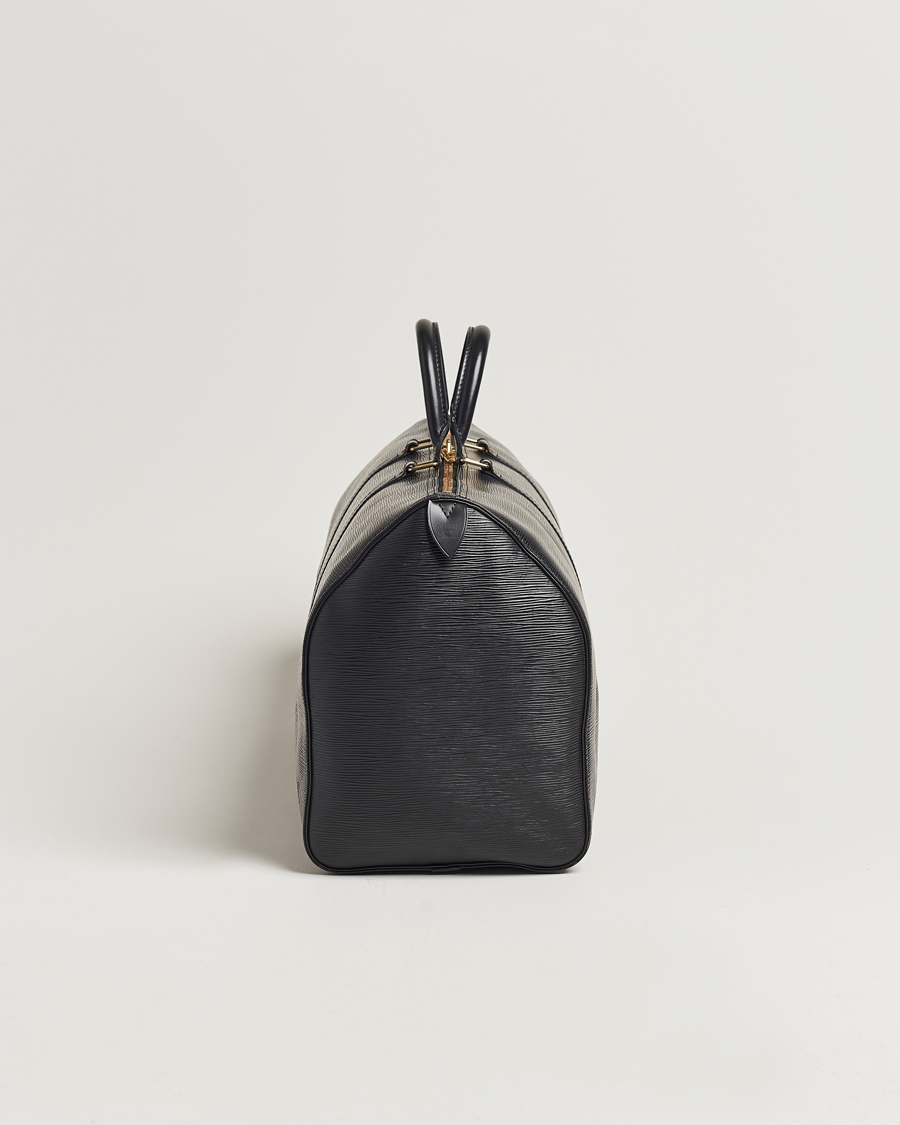 Herr | Louis Vuitton Pre-Owned Keepall 50 EPI Leather Bag Black | Louis Vuitton Pre-Owned | Keepall 50 EPI Leather Bag Black