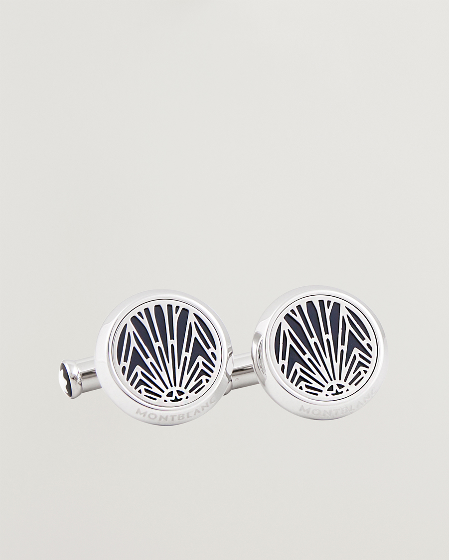 Herr | Manschettknappar | Montblanc | Cufflinks Meisterstück The Origin Collection Blue