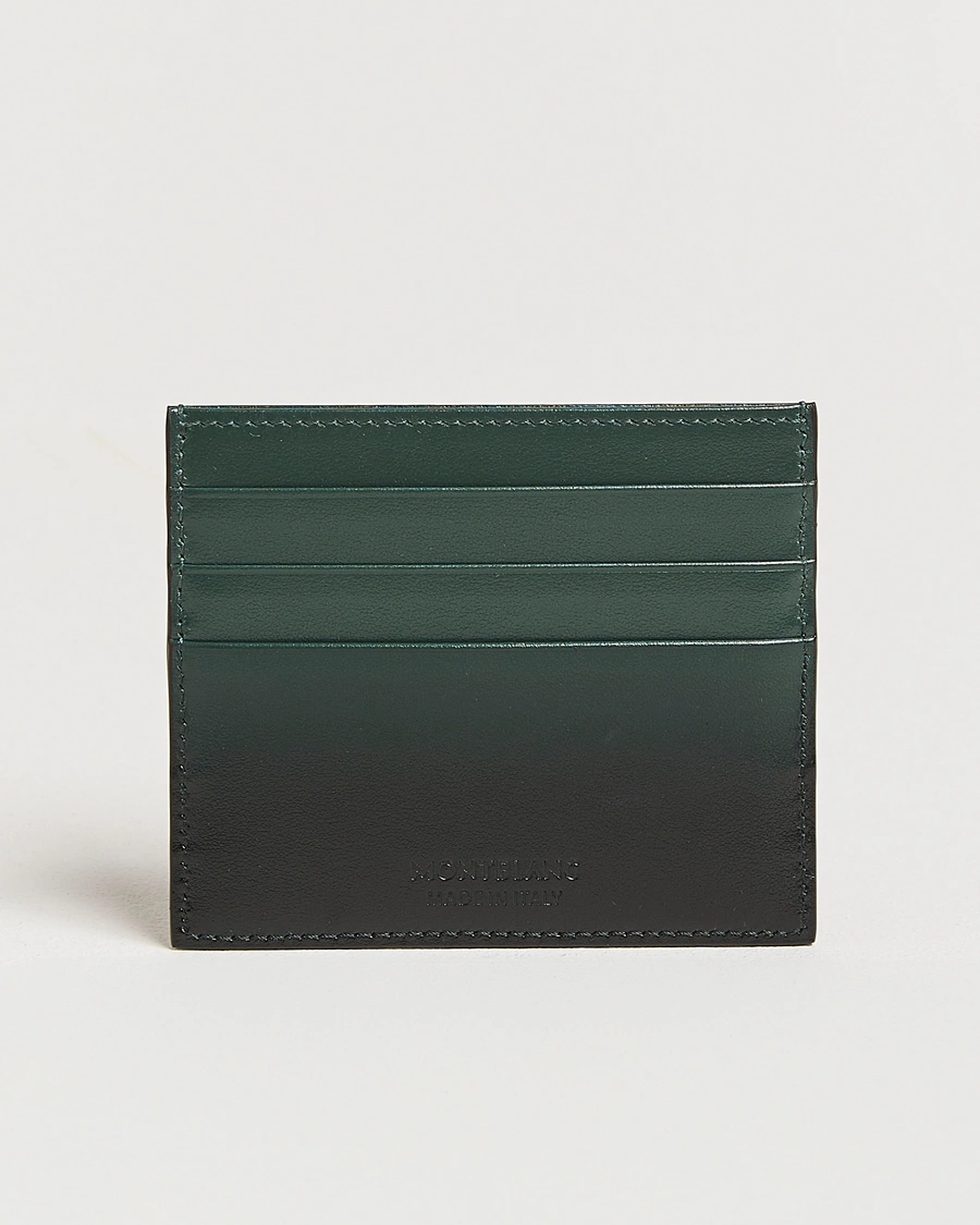 Herr | Plånböcker | Montblanc | Meisterstück Card Holder 6cc Sfumato British Green
