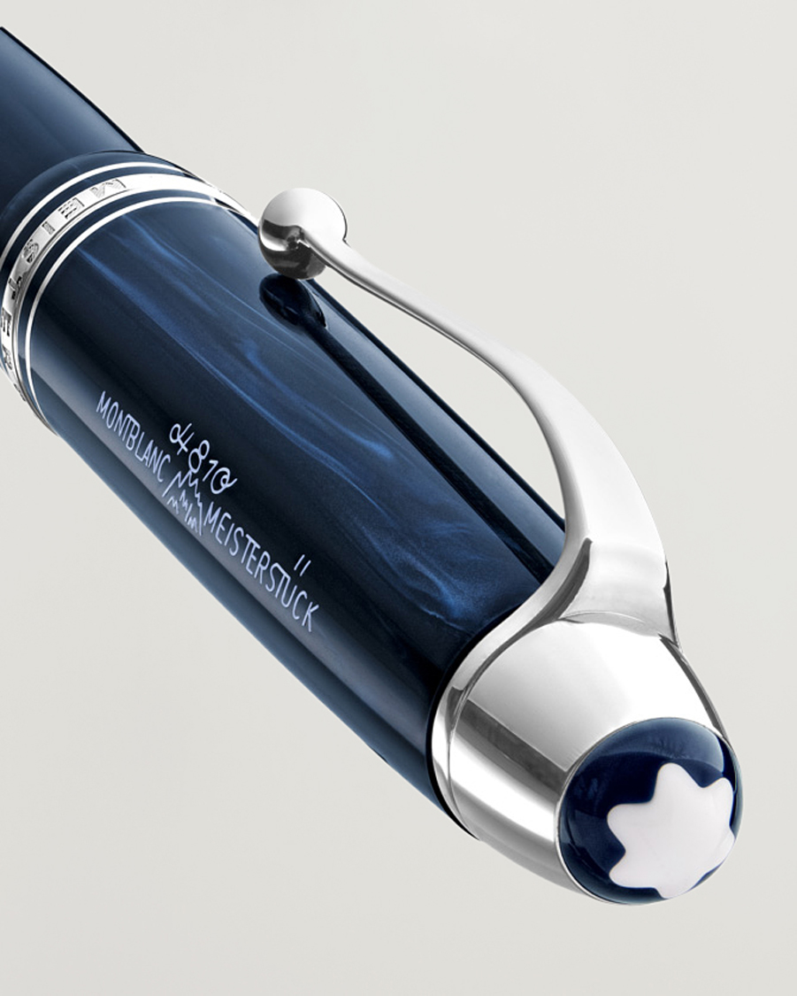 Herr | Pennor | Montblanc | Meisterstück Precious Resin FP LeGrand F Blue