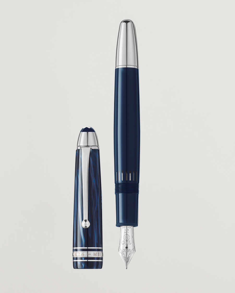 Herr | Pennor | Montblanc | Meisterstück Precious Resin FP LeGrand F Blue