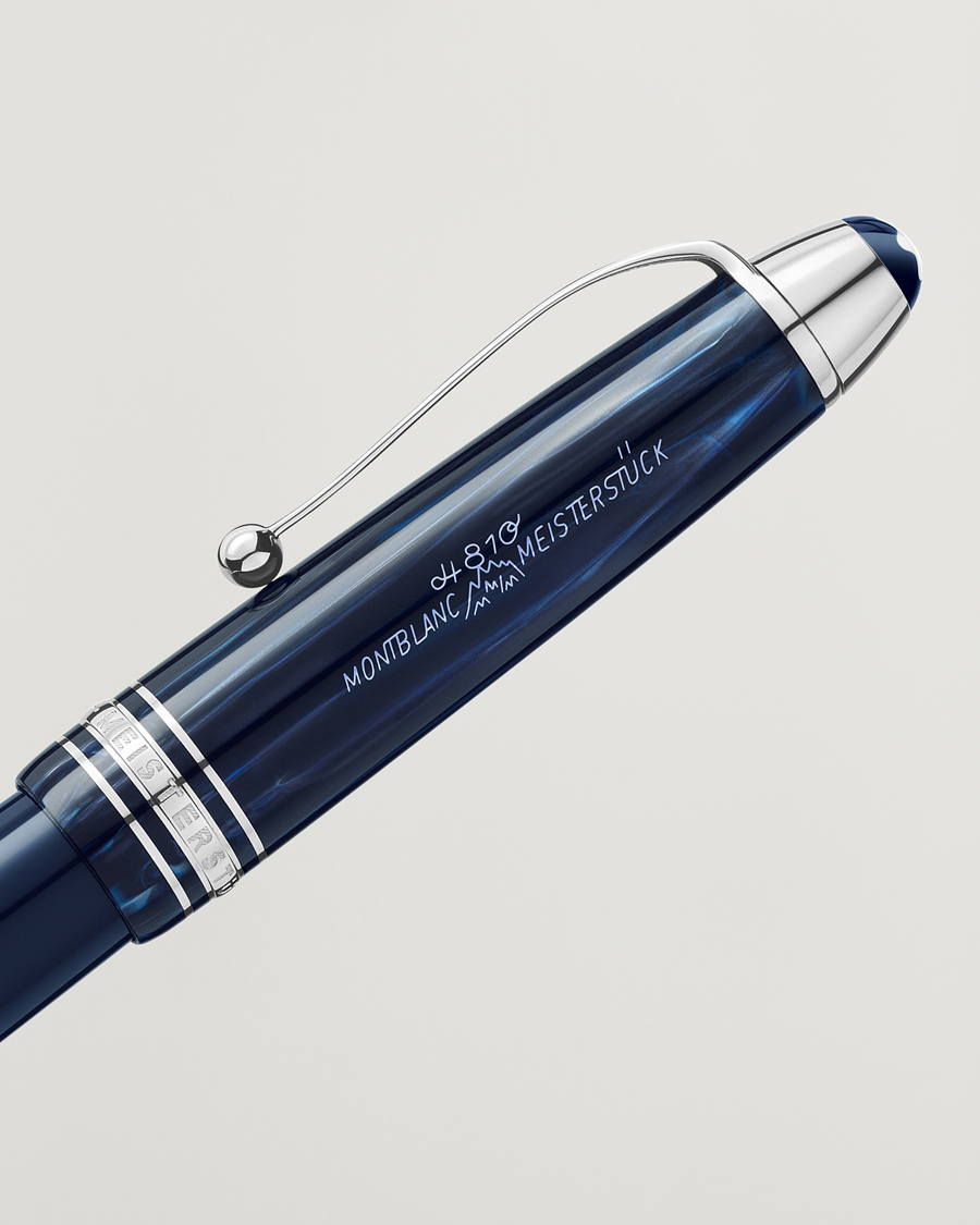 Herr | Pennor | Montblanc | Meisterstück Precious Resin FP LeGrand F Blue