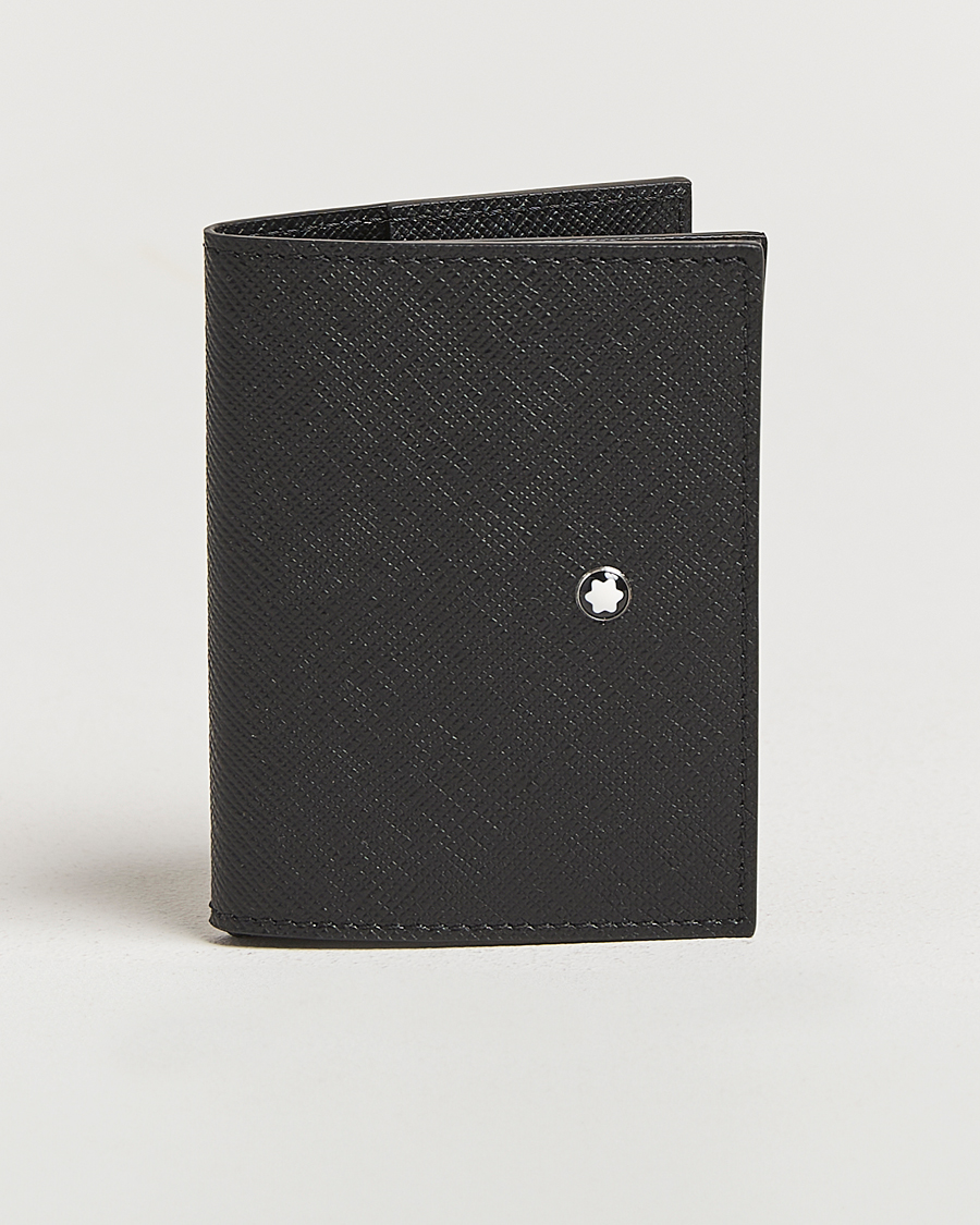 Herr | Montblanc Sartorial Trio Card Holder 4cc Black | Montblanc | Sartorial Trio Card Holder 4cc Black