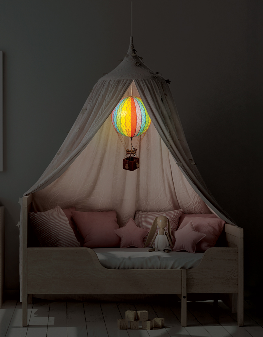 Herr | Dekoration | Authentic Models | Travels Light Led Balloon Rainbow