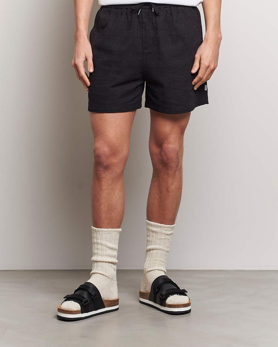Herr | Nya varumärken | LES DEUX | Charlie Knitted Shorts Black