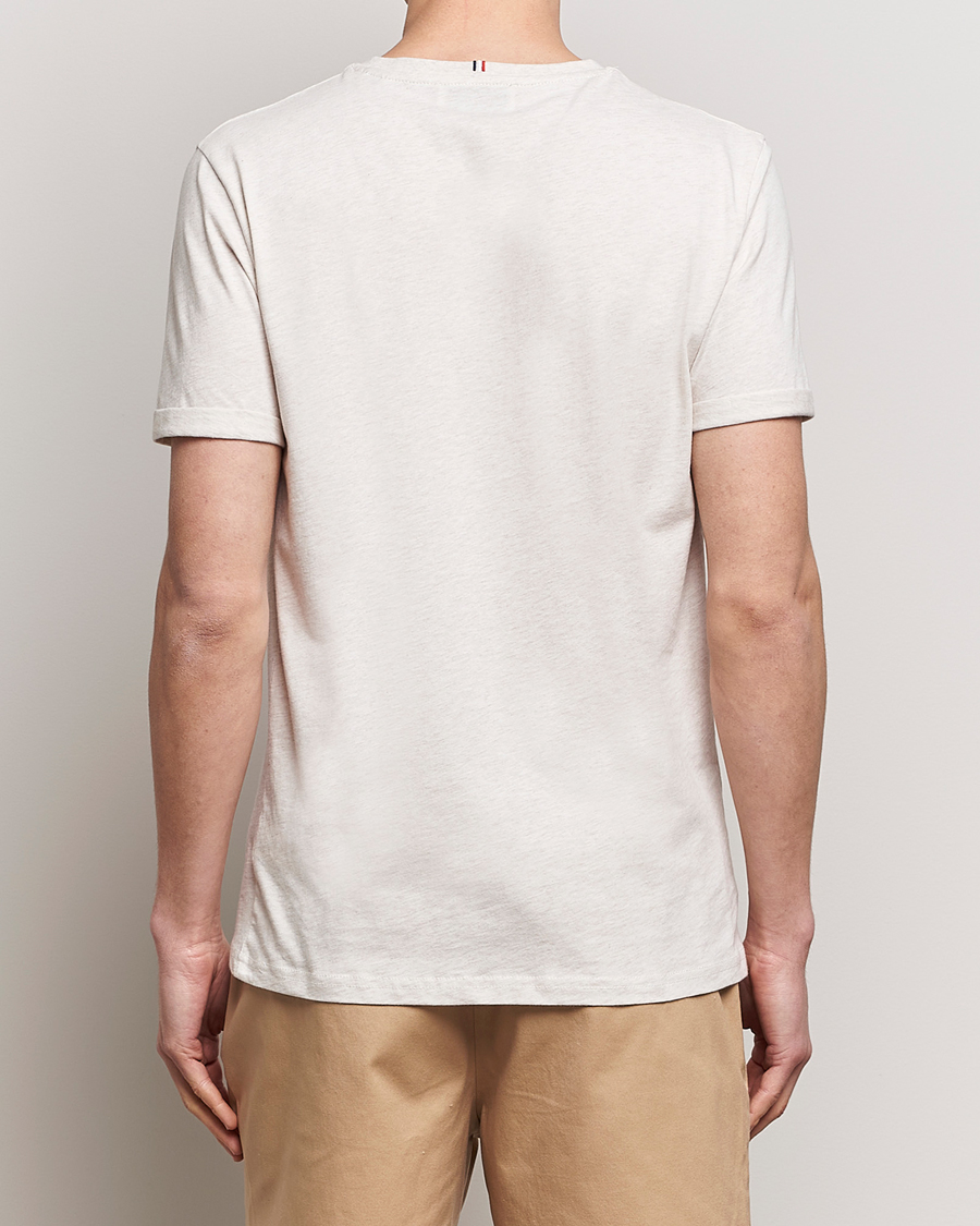 Herr | T-Shirts | LES DEUX | Nørregaard Cotton T-Shirt Ivory Melange
