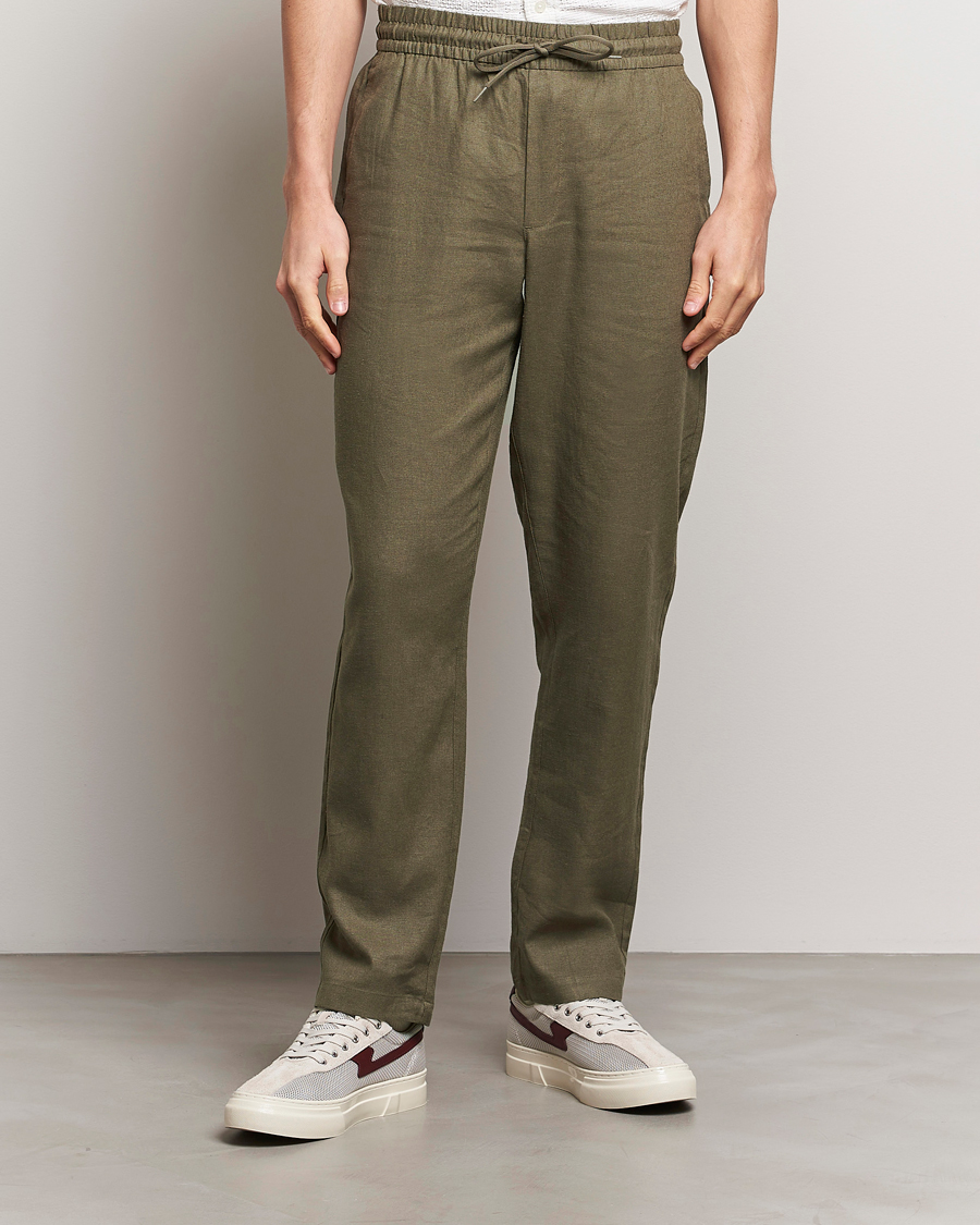 Herre |  | LES DEUX | Patrick Linen Pants Bungee Cord