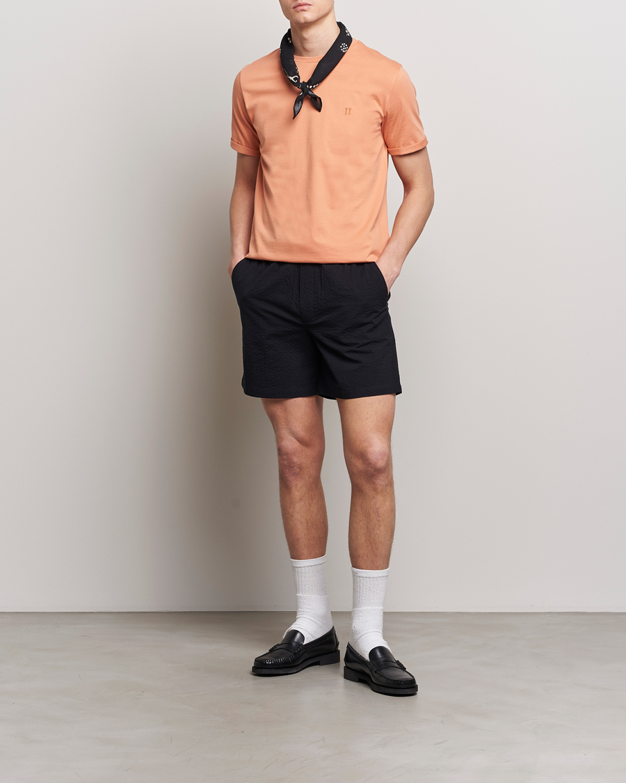 Herr | Shorts | LES DEUX | Patrick Seersucker Shorts Black