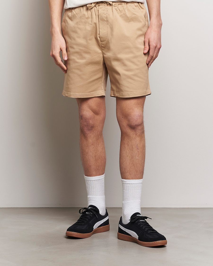 Herre | Drawstringshorts | LES DEUX | Otto Cotton Shorts Warm Sand