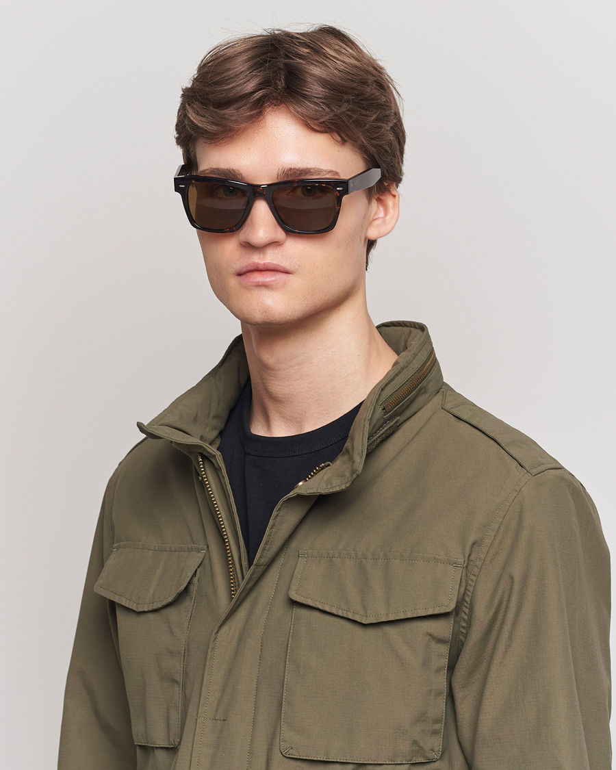 Men | Accessories | Oliver Peoples | No.4 Polarized Sunglasses Atago Tortoise