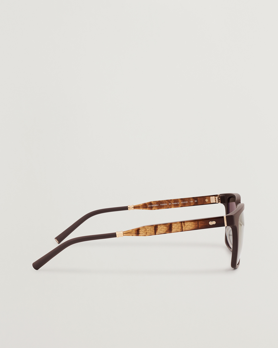 Herr | Solglasögon | Oliver Peoples | Mr. Federer Sunglasses Matte Umber