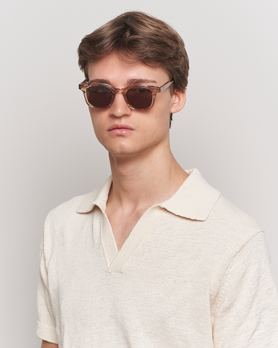 Herr | D-formade solglasögon | CHIMI | 02 Sunglasses Light Brown