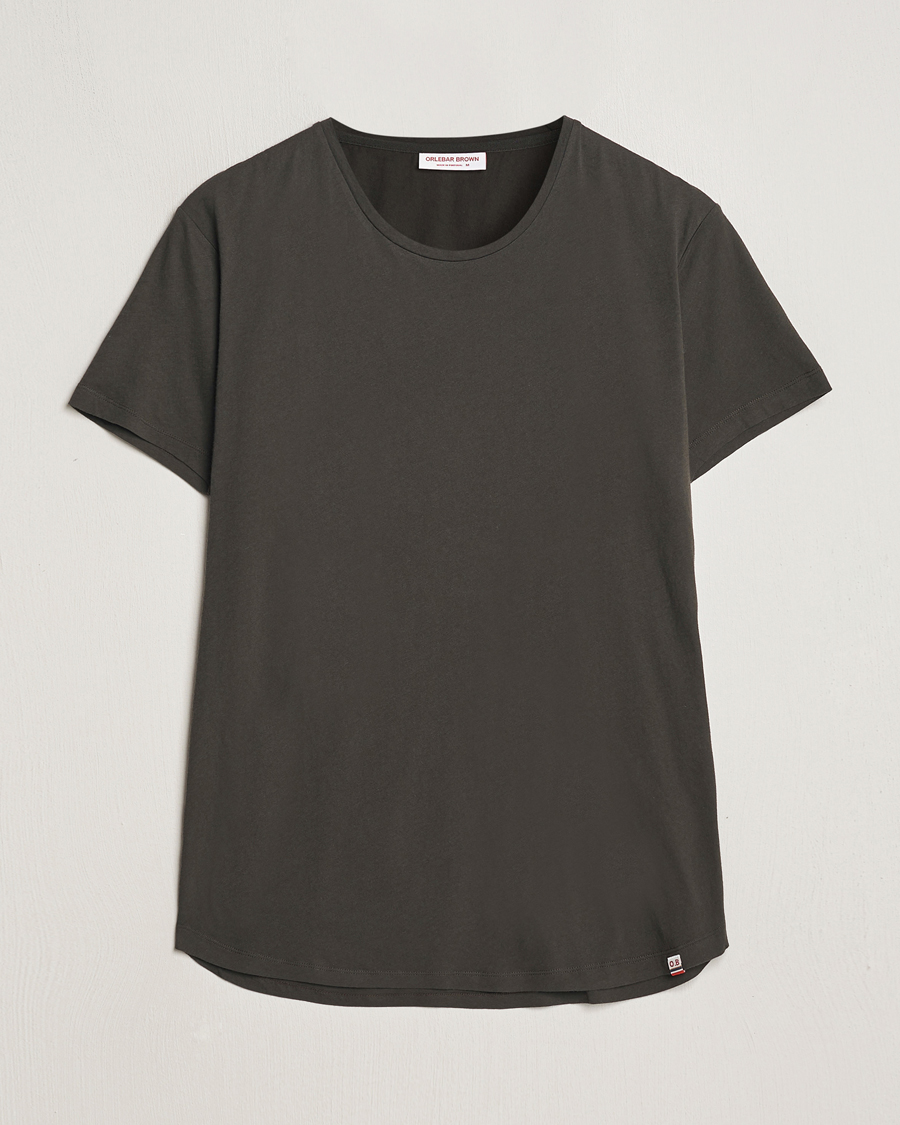 Herr | T-Shirts | Orlebar Brown | OB Crew Neck Tee Smoked Tea