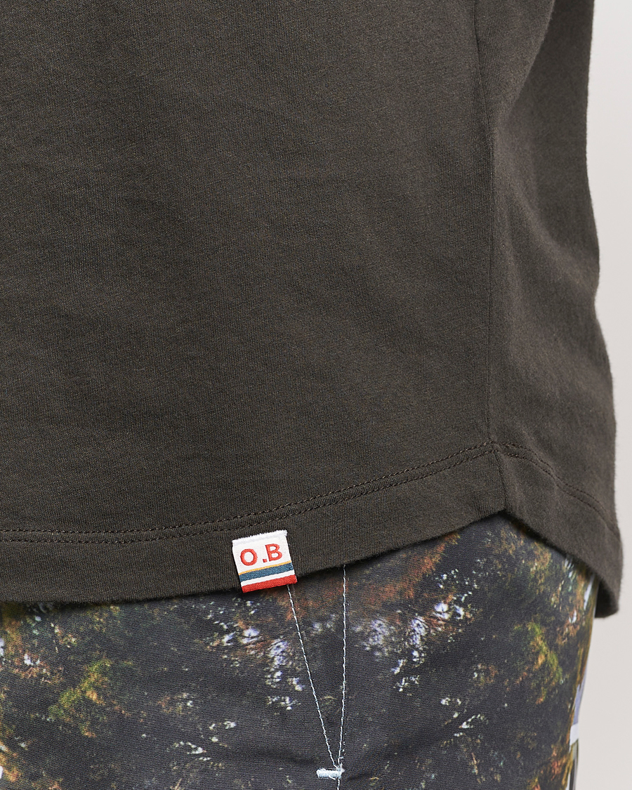 Herr | T-Shirts | Orlebar Brown | OB Crew Neck Tee Smoked Tea
